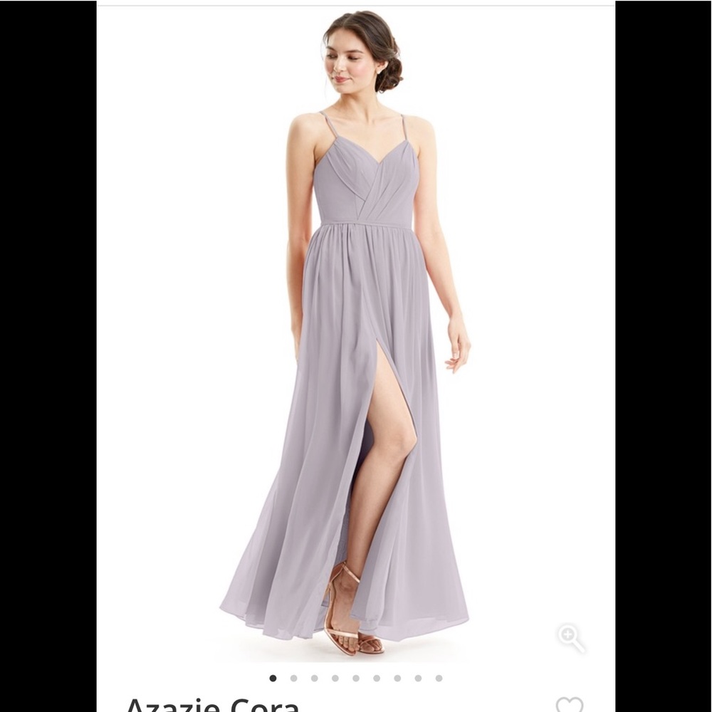 Azazie Cora Bridesmaid Dress in Dusk size A2